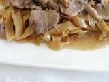 Thai beef nooddles - Nouilles de boeuf thai