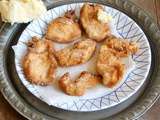 Poulet frit secoué dans la farine, pour les apéros qui remuent