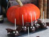 Bat pop cakes