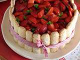 Charlotte aux fraises