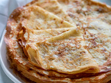 Crêpes moelleuses et parfumées