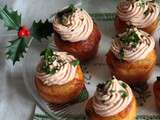 Cupcakes au chorizo et coriandre