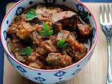 Curry d’agneau aux aubergines