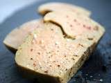 Foie gras mi-cuit au gros sel