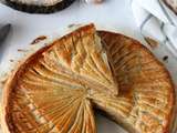 Galette des rois à la compote de pomme et caramel