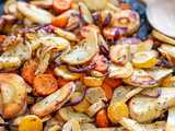 Légumes racines rôtis au zaatar