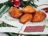 Madeleines au parmesan et romarin