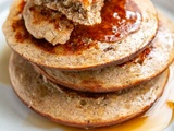 Pancakes banane et sarrasin au levain