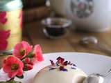 Panna cotta au chocolat blanc et Easter tea {Concours}