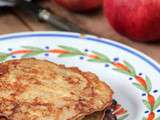 Petites galettes aux pommes pour la Chandeleur