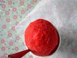 Sorbet pure fraise