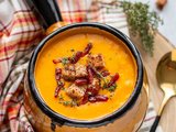 Soupe gourmande au potimarron