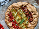 Tarte rustique à la tomate