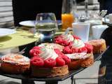 Tea time au domaine Les Crayères avec Clovis, moutarde et vinaigre de Reims