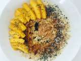 Porridge banane, mangue