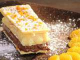 Mille feuille orange chocolat