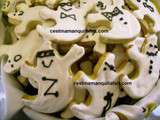 10 deco pour biscuits d'halloween fantomes