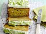 Cake au citron vert et a l'avocat hass