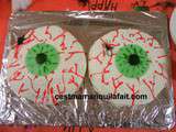 Gateaux yeux sanglants halloween facile