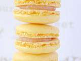 Macaron citron curd pierre herme & coques de macarons faciles