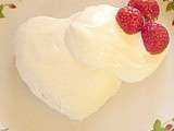 Petits coeurs a la creme fraiche comme autrefois