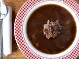 Soupe de queue de boeuf oxtail soup