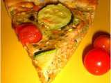 Tarte aux carottes et courgette rapées