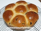 Brioche ig bas aux pépites de chocolat