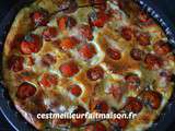 Clafoutis aux tomates cerises