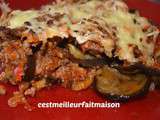 Gratin d’aubergines à la bolognaise