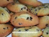 Madeleines menthe chocolat