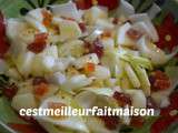 Salade d’endives aux poires