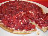 Tarte aux framboises