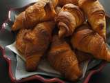 Croissants (recette de Gontran Cherrier)