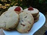 Biscuits vanille fraise