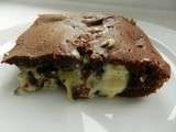 Brownie au toblerone blanc