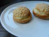 Choux craquelins à la crème pâtissière