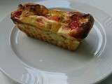 Clafoutis au surimi et tomates cerise