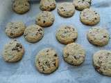 Cookies au son d'avoine et pépites de chocolat