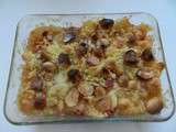 Crumble pommes nectarines aux noix de macadamia