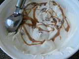 Glace maison caramel § noix de pécan