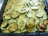 Gratin de courgettes au chèvre