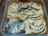 Gratin de courgettes § mozzarella