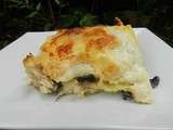 Lasagnes poulet champignons