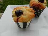 Muffins au chocolat blanc § cerises amarena