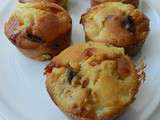 Muffins poire chocolat