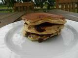 Pancakes aux pépites de chocolat