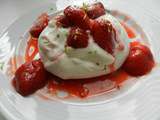 Pavlovas aux fraises