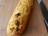 Petites baguettes au chorizo § curcuma