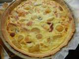 Quiche au morbier § au jambon cru